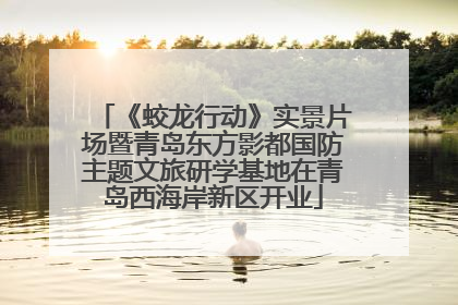 《蛟龙行动》实景片场暨青岛东方影都国防主题文旅研学基地在青岛西海岸新区开业