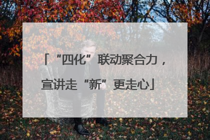 “四化”联动聚合力，宣讲走“新”更走心