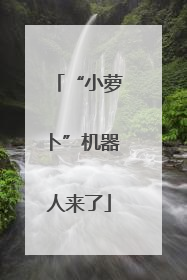 “小萝卜”机器人来了