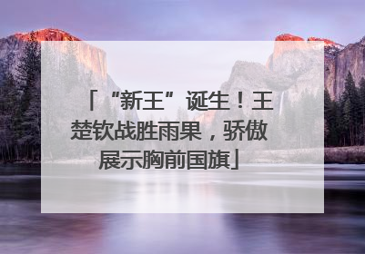 “新王”诞生！王楚钦战胜雨果，骄傲展示胸前国旗