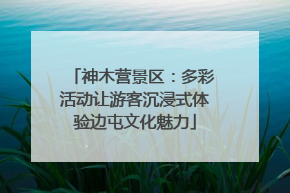 神木营景区：多彩活动让游客沉浸式体验边屯文化魅力