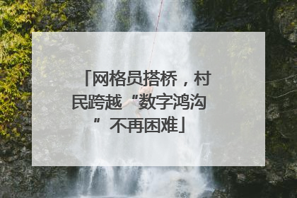 网格员搭桥，村民跨越“数字鸿沟”不再困难