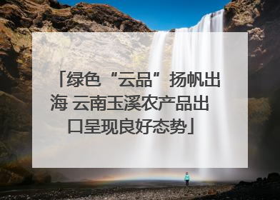 绿色“云品”扬帆出海 云南玉溪农产品出口呈现良好态势