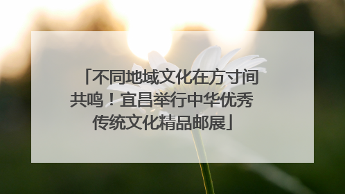 不同地域文化在方寸间共鸣！宜昌举行中华优秀传统文化精品邮展