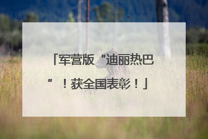 军营版“迪丽热巴”！获全国表彰！