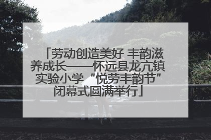劳动创造美好 丰韵滋养成长——怀远县龙亢镇实验小学“悦劳丰韵节”闭幕式圆满举行