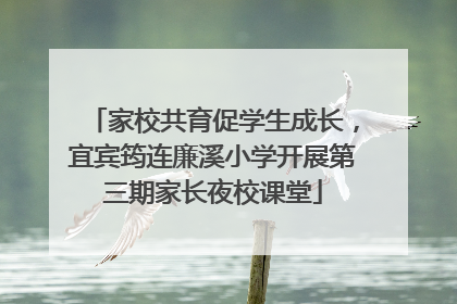 家校共育促学生成长，宜宾筠连廉溪小学开展第三期家长夜校课堂