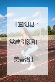 宜阳县：党建引领和美善治