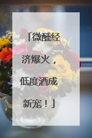 微醺经济爆火，低度酒成新宠！