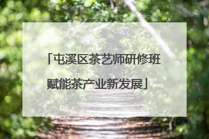 屯溪区茶艺师研修班赋能茶产业新发展