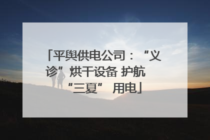 平舆供电公司：“义诊”烘干设备 护航 “三夏” 用电