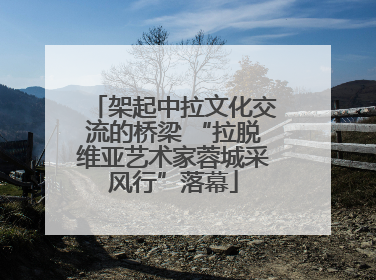 架起中拉文化交流的桥梁 “拉脱维亚艺术家蓉城采风行”落幕