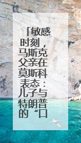 敏感时刻，马斯克父亲在莫斯科表态：儿子与特朗普的“口水仗”是个错误