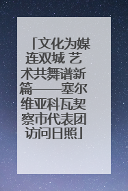 文化为媒连双城 艺术共舞谱新篇——塞尔维亚科瓦契察市代表团访问日照