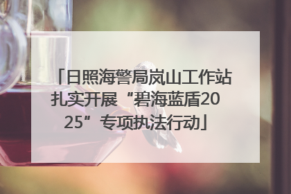 日照海警局岚山工作站扎实开展“碧海蓝盾2025”专项执法行动