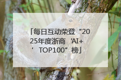 每日互动荣登“2025年度浙商‘AI+’TOP100”榜