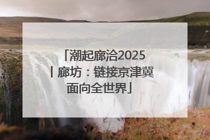 潮起廊洽2025丨廊坊：链接京津冀 面向全世界