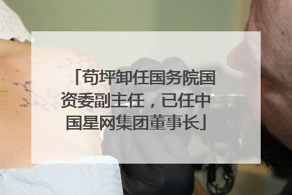 苟坪卸任国务院国资委副主任，已任中国星网集团董事长