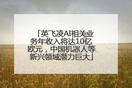 英飞凌AI相关业务年收入将达10亿欧元，中国机器人等新兴领域潜力巨大