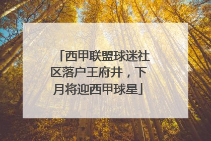 西甲联盟球迷社区落户王府井，下月将迎西甲球星