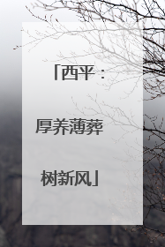 西平：厚养薄葬树新风
