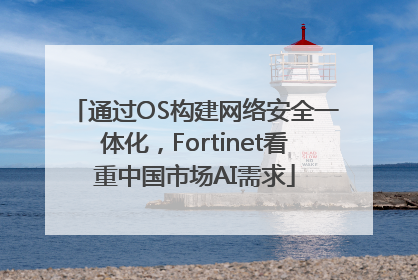 通过OS构建网络安全一体化，Fortinet看重中国市场AI需求