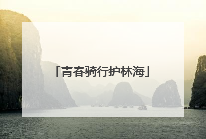 青春骑行护林海