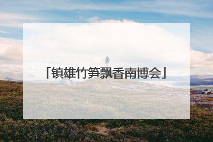镇雄竹笋飘香南博会
