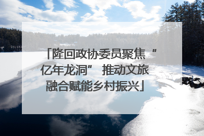 隆回政协委员聚焦“亿年龙洞” 推动文旅融合赋能乡村振兴