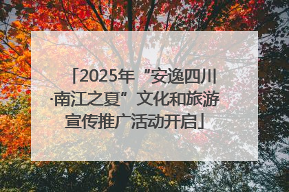 2025年“安逸四川·南江之夏”文化和旅游宣传推广活动开启