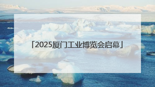 2025厦门工业博览会启幕