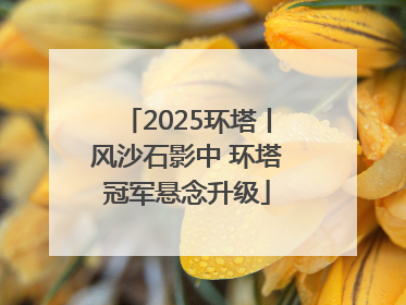 2025环塔丨风沙石影中 环塔冠军悬念升级